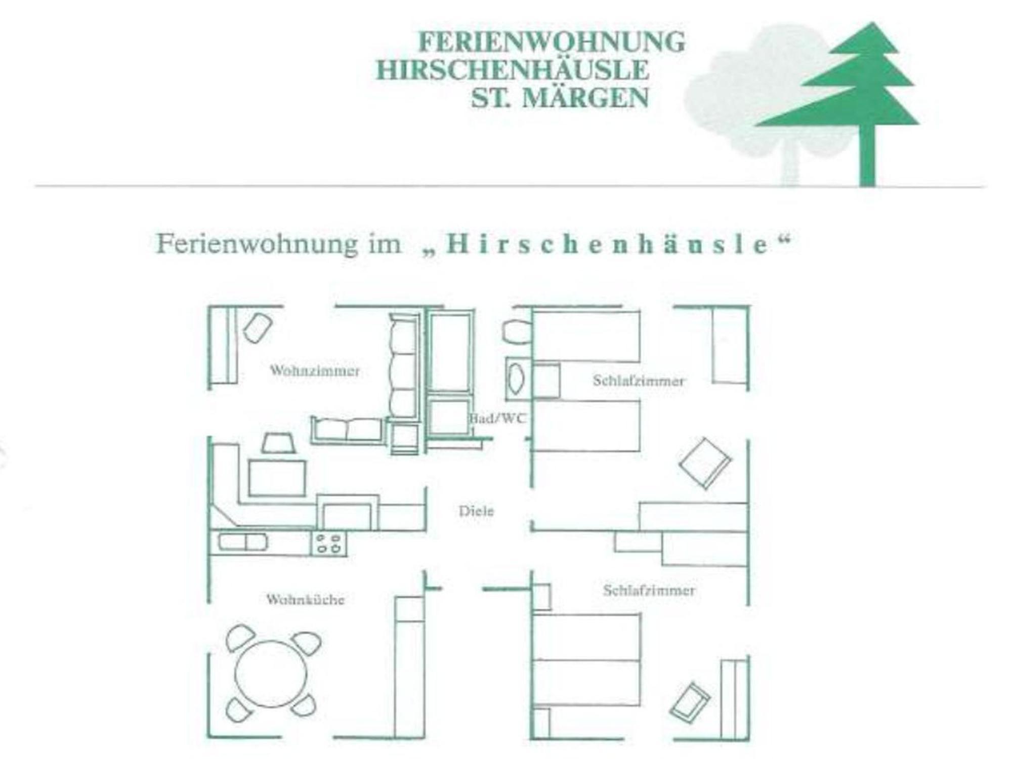 Hirschenhaeusle Lägenhet Sankt Märgen Exteriör bild